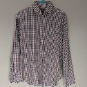 Mens Gap Non-Iron Dresd Shirt-M